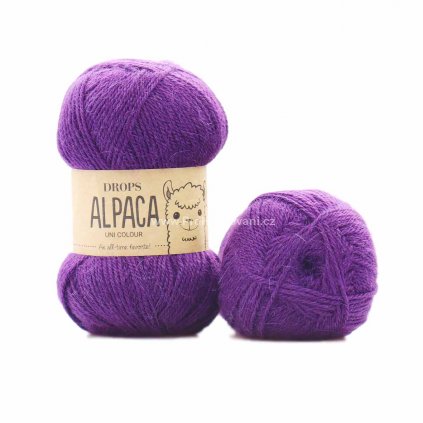 Drops Alpaca UNI 4400 lilek