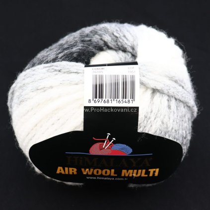 Air Wool Multi 76105 šedá, bílá