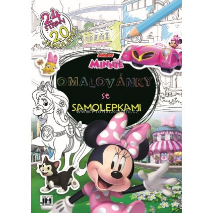 Omalovánky se samolepkami, Minnie