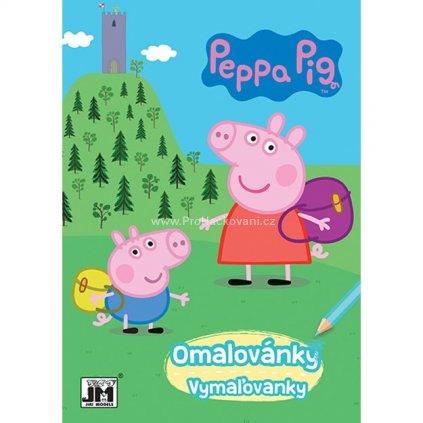 Omalovánky A5, Prasátko Peppa