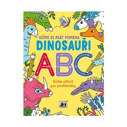 Dino kniha aktivit pro předškoláky - ABC