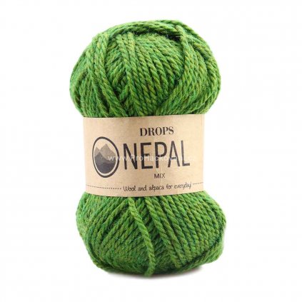 Drops Nepal Mix 7238 olivová