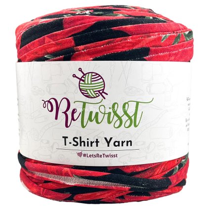 špagáty ReTwisst máky na černé