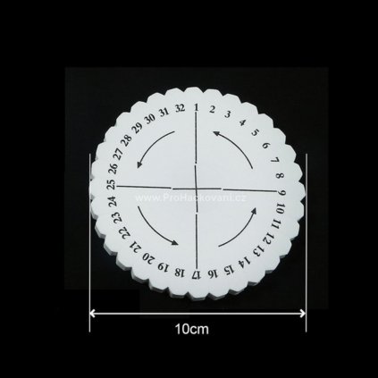 Kumihimo disk Ø 10 cm