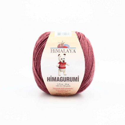 Himagurumi 30162 tmavě červenohnědá