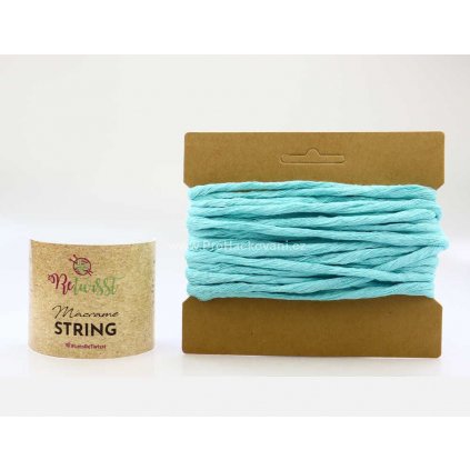 Macrame String 5 mm / 10 m, 13 mint