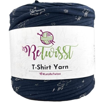 špagáty ReTwisst kovbojský motiv na černé