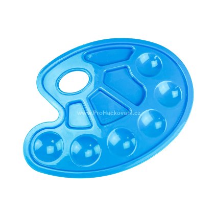 Paleta malířská modrá