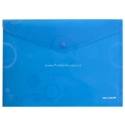 Desky A4 druk Neo Colori modré