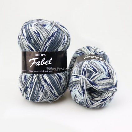 Drops Fabel print 913 zima