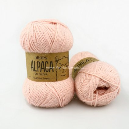 Drops Alpaca UNI 9033 jahody se smetanou