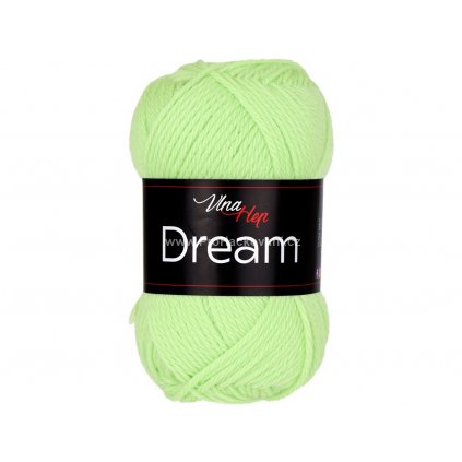 příze Dream 6421 světle zelená