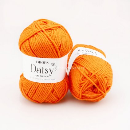 Drops Daisy uni 23 oranžová