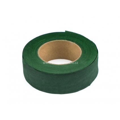 Floristická páska šíře 25 mm zelená