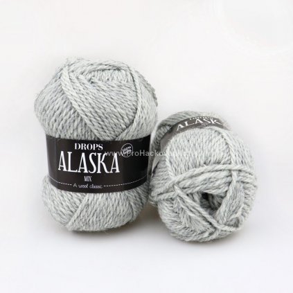 Drops Alaska MIX 03 světle šedá