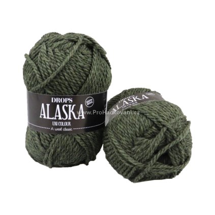 Drops Alaska UNI 51 olivová
