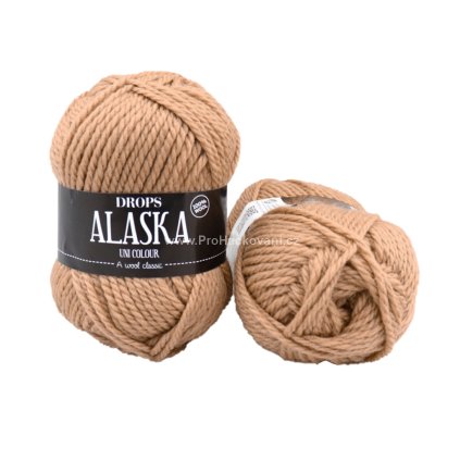 Drops Alaska UNI 68 oříšková