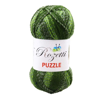 Puzzle 233-27 odstíny zelené