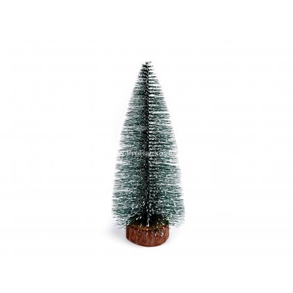 Dekorace vánoční stromeček 21 cm zelený