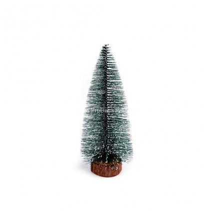 Dekorace vánoční stromeček 26 cm zelený