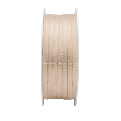 Atlasová stuha 3 mm 103701 světle béžová 3 mm
