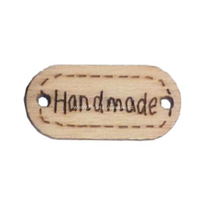 hand made, oválný přírodní
