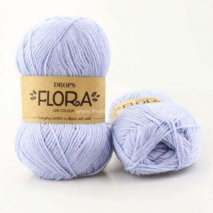 Flora UNI 14 ledově modrá
