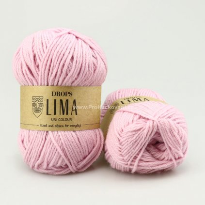 Drops Lima UNI 3145 pudrově růžová