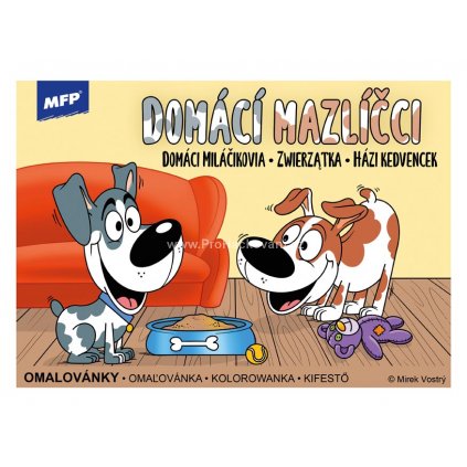 Omalovánky Domácí mazlíčci 5301192