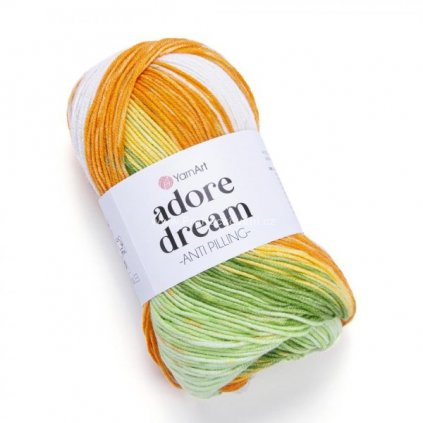 Adore Dream 1058 bílá, zelená, oranžová