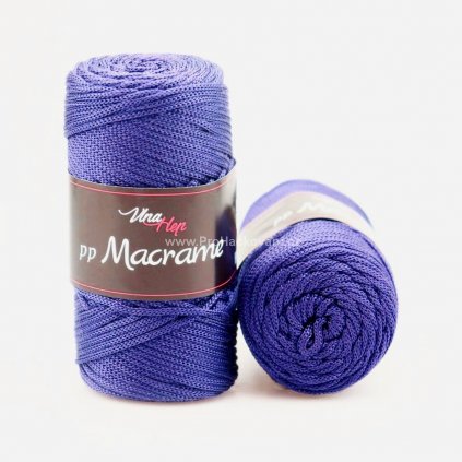 pp Macrame 4108 fialově modrá