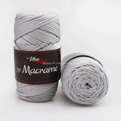 pp Macrame 4230 světle šedá