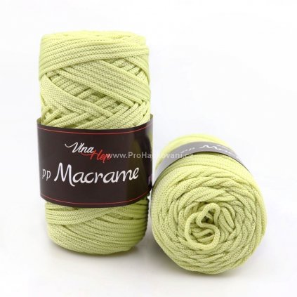 pp Macrame 4176 světlá pistáciová