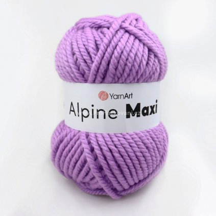 příze Alpine Maxi 678/2 lila