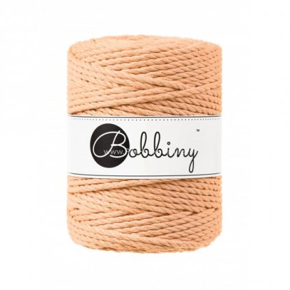 Bobbiny 3PLY Macrame Rope XXL Broskev (Peach Fuzz)