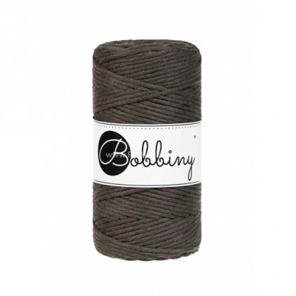 Bobbiny Macrame Cord 3 mm Espresso (Espresso)