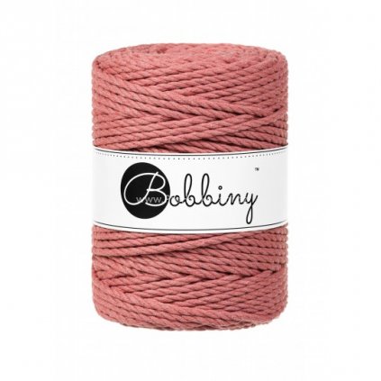 Bobbiny 3PLY Macrame Rope XXL Pivoňka (Peony)