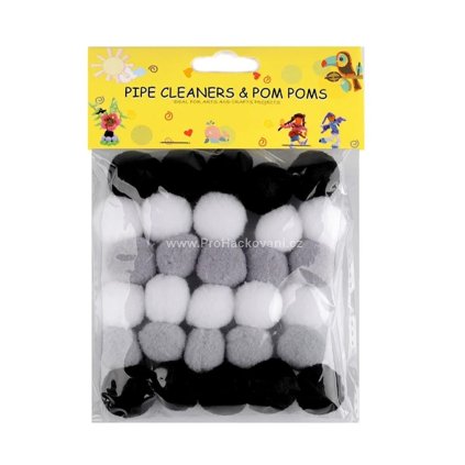 Bambulka mix barev Ø20 černá