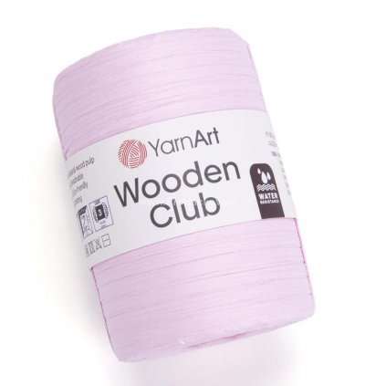 Wooden Club 1605 světle růžová