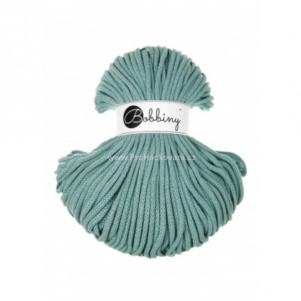 Bobbiny šňůry 5 mm světlé moře (Duck egg blue)