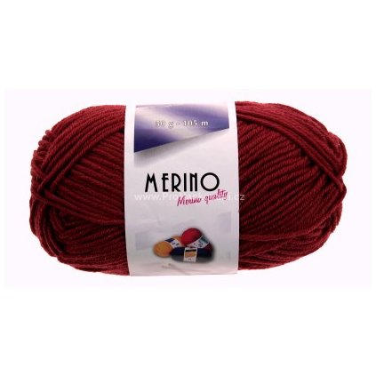 příze Merino 14714 bordó