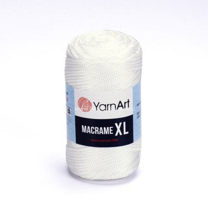 Macrame XL 154 bílá
