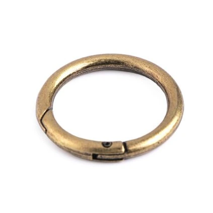 Karabina kroužek staromosaz Ø 32 mm