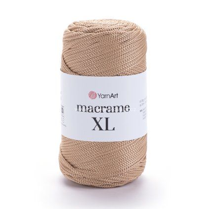 Macrame XL 131 tmavě béžová