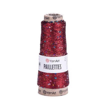 Paillettes 8006 červená