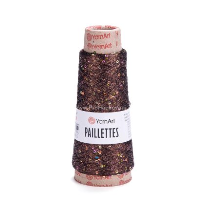 Paillettes 8007 hnědá