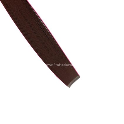 Proužek Quilling 6 mm hnědý