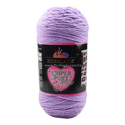 Super Soft Yarn 80859 světle fialová