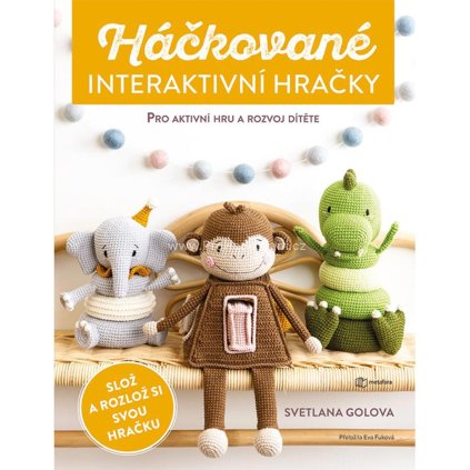 Kniha Háčkované interaktivní hračky
