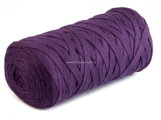 Ribbon Yarn Art tmavě fialové